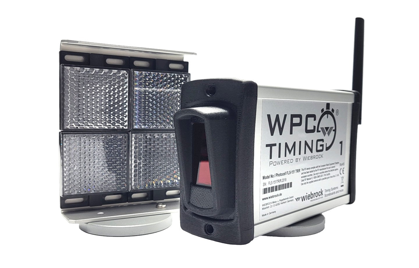 WPC-Timing Rotlicht Funk-Lichtschranke FLS-151