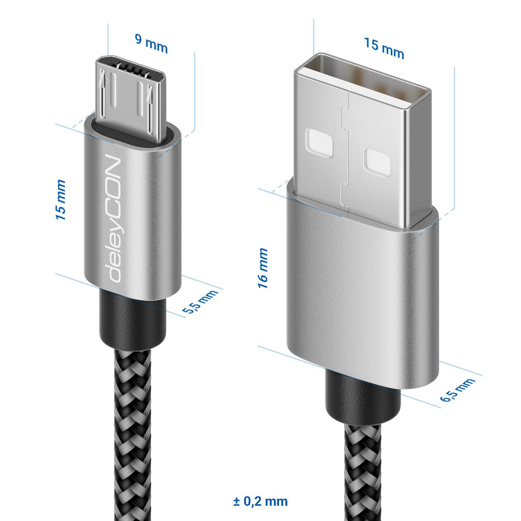 Micro USB 2.0 Kabel 1m für ZMB Bedienpulte